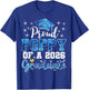 Super Proud Poppy of 2026 Graduate Senior Graduation Family T-Shirt - T-Shirt | Royal