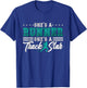 She's A Runner She's A Track Field Thrower Track And Field T-Shirt - T-Shirt | Royal