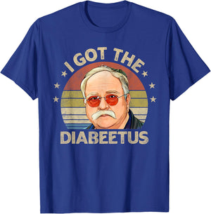 Retro I Got The Diabeetus Funny Diabetes Type 1 2 Awareness T-Shirt - T-Shirt | Royal