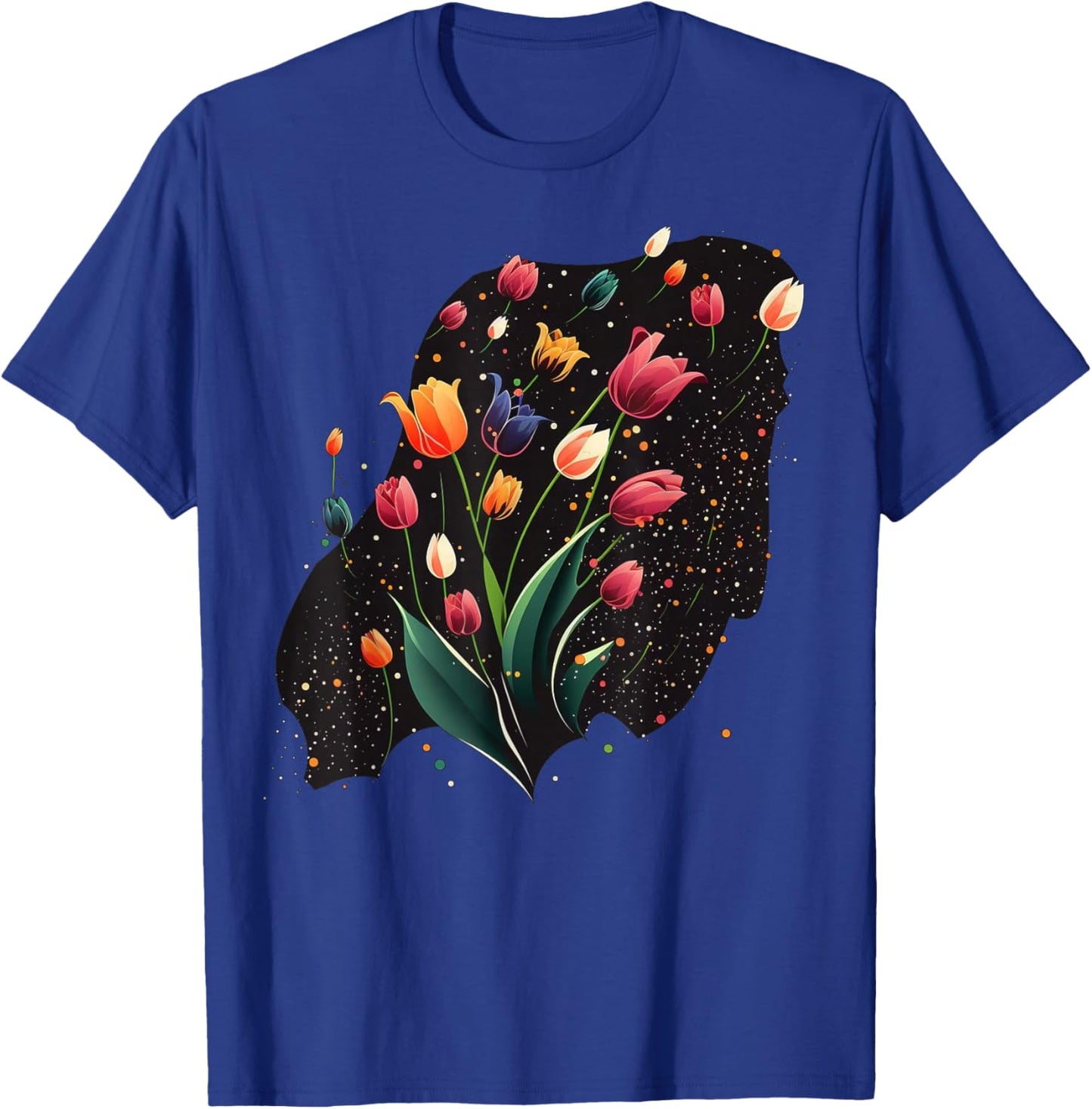 Tulip bouquet on Tulip T-Shirt - T-Shirt | Royal