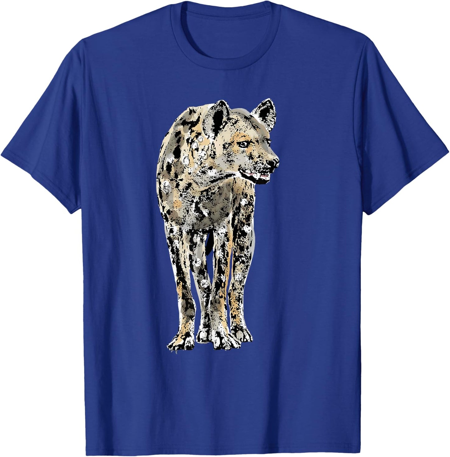 Spotted Hyena Wildlife Design for Hyena Fans T-Shirt - T-Shirt | Royal