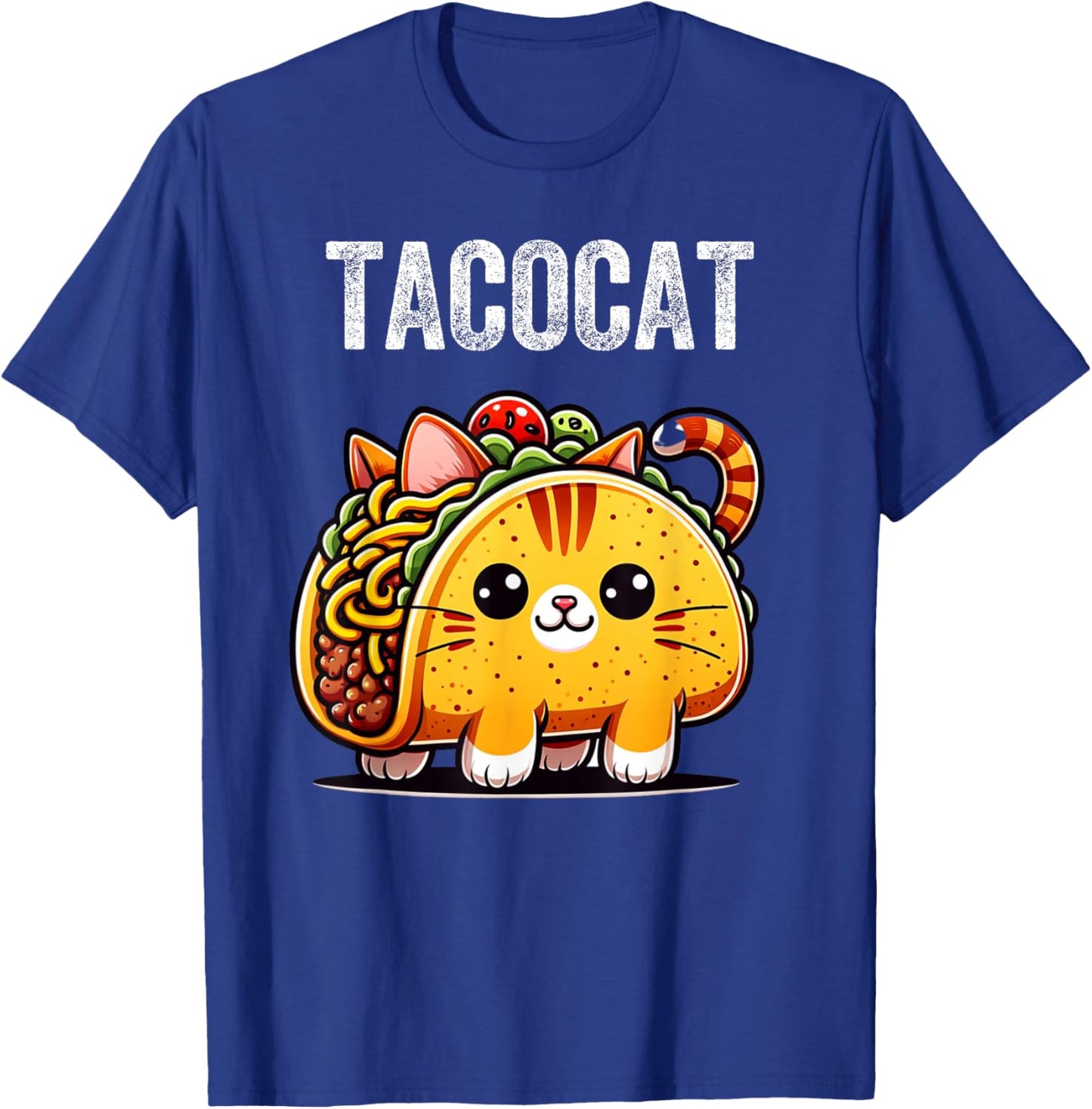 Tacocat Spelled Backwards is Taco Cat, Love Cat And Taco T-Shirt - T-Shirt | Royal