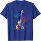 Guitar Design Guitar Gift Guitarist T-Shirt - T-Shirt | Royal