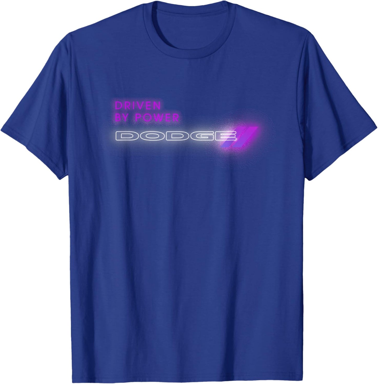 Dodge Driven By Power T-Shirt - T-Shirt | Royal