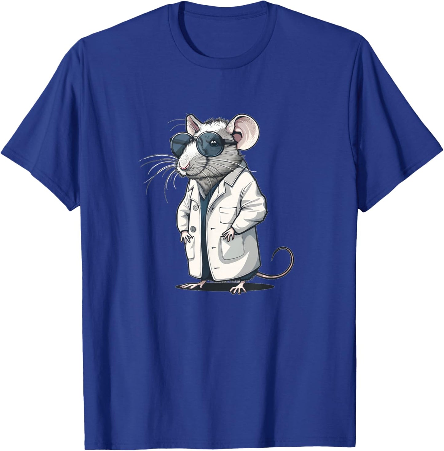 Funny Lab Rat Costume for Science and Laboratory Lovers T-Shirt - T-Shirt | Royal