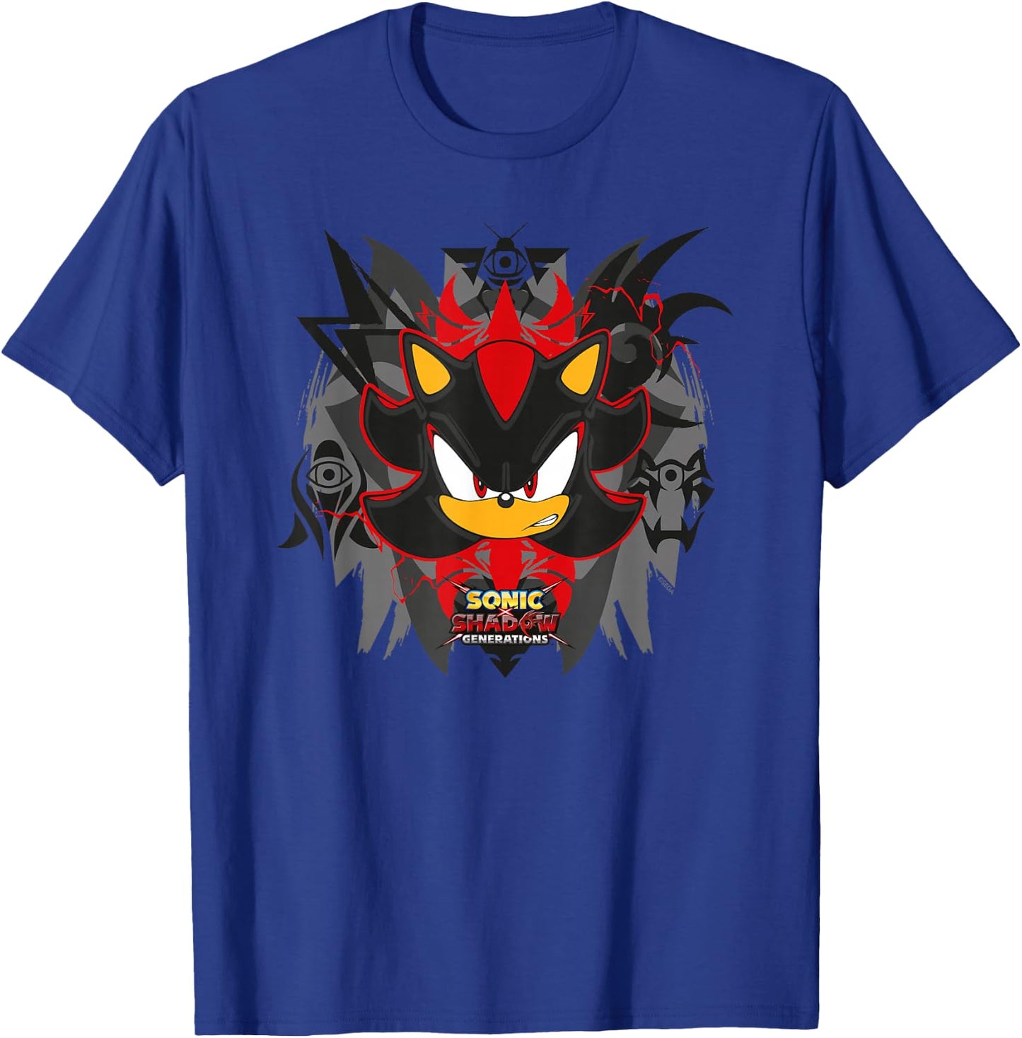Sonic The Hedgehog, Sonic X Shadow Generations - Symbols T-Shirt - T-Shirt | Royal