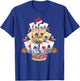 Gambling Poker Game Xmas Lighting Christmas Tree Adult T-Shirt - T-Shirt | Royal