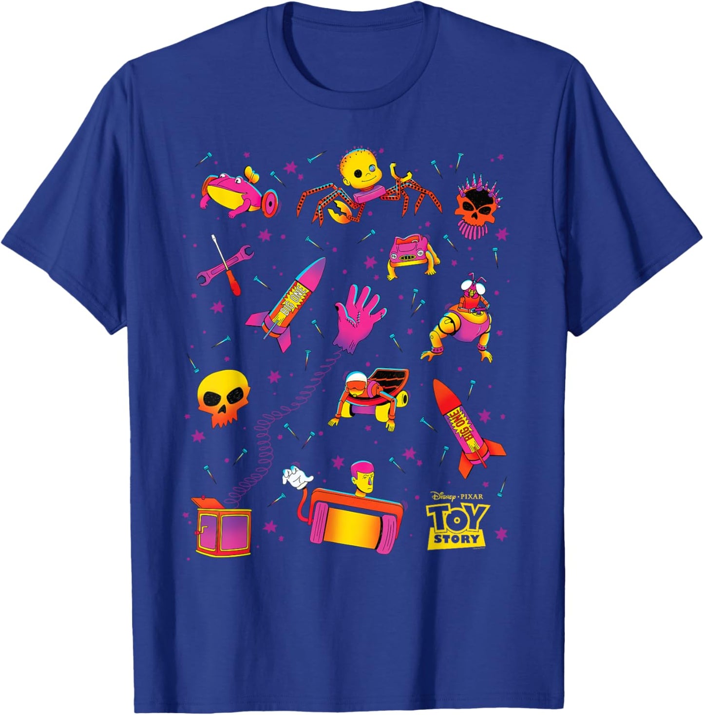 Disney and Pixar’s Toy Story Sid’s Mutant Toys Halloween T-Shirt - T-Shirt | Royal
