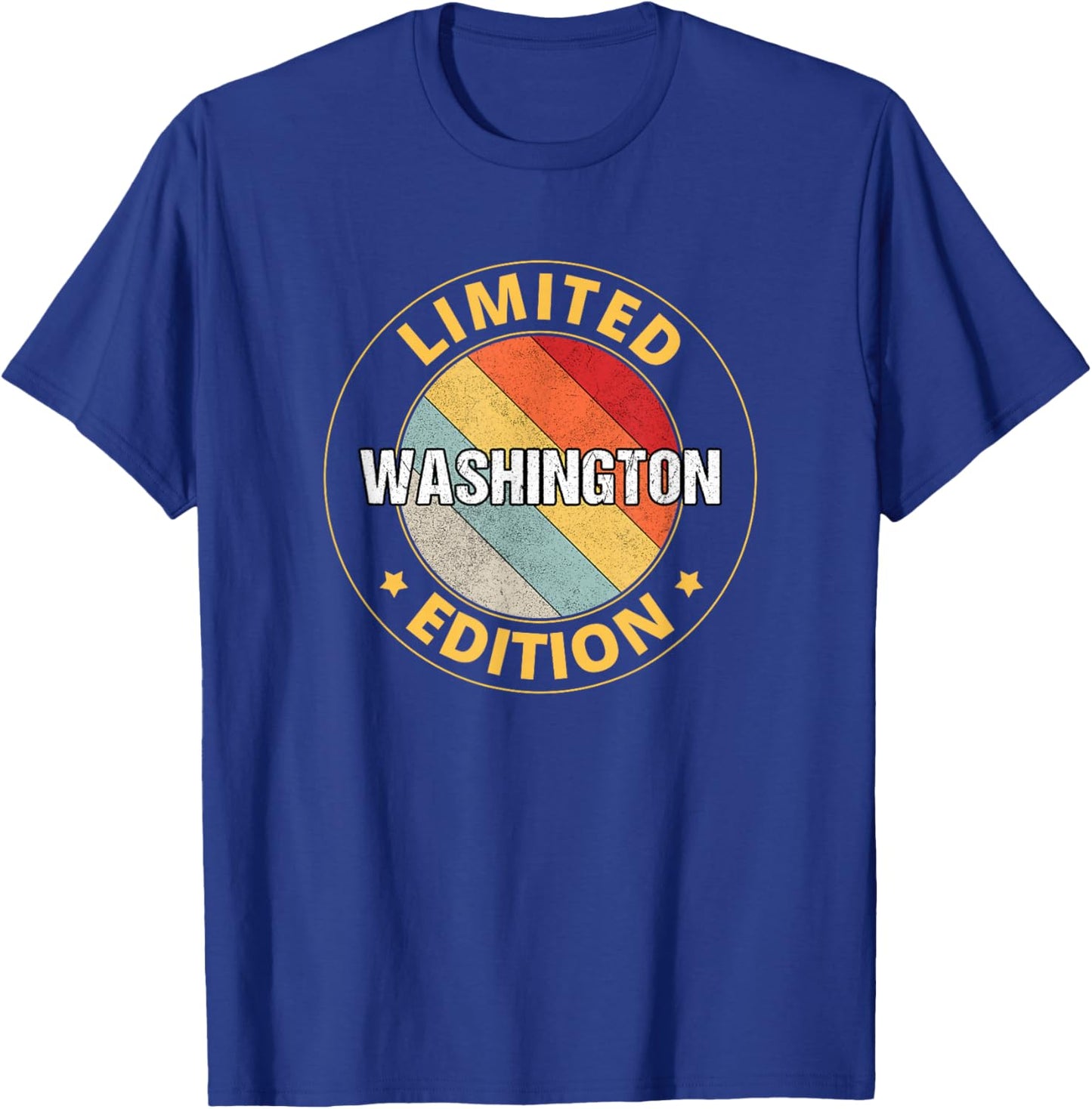 Washington Name T-Shirt - T-Shirt | Royal