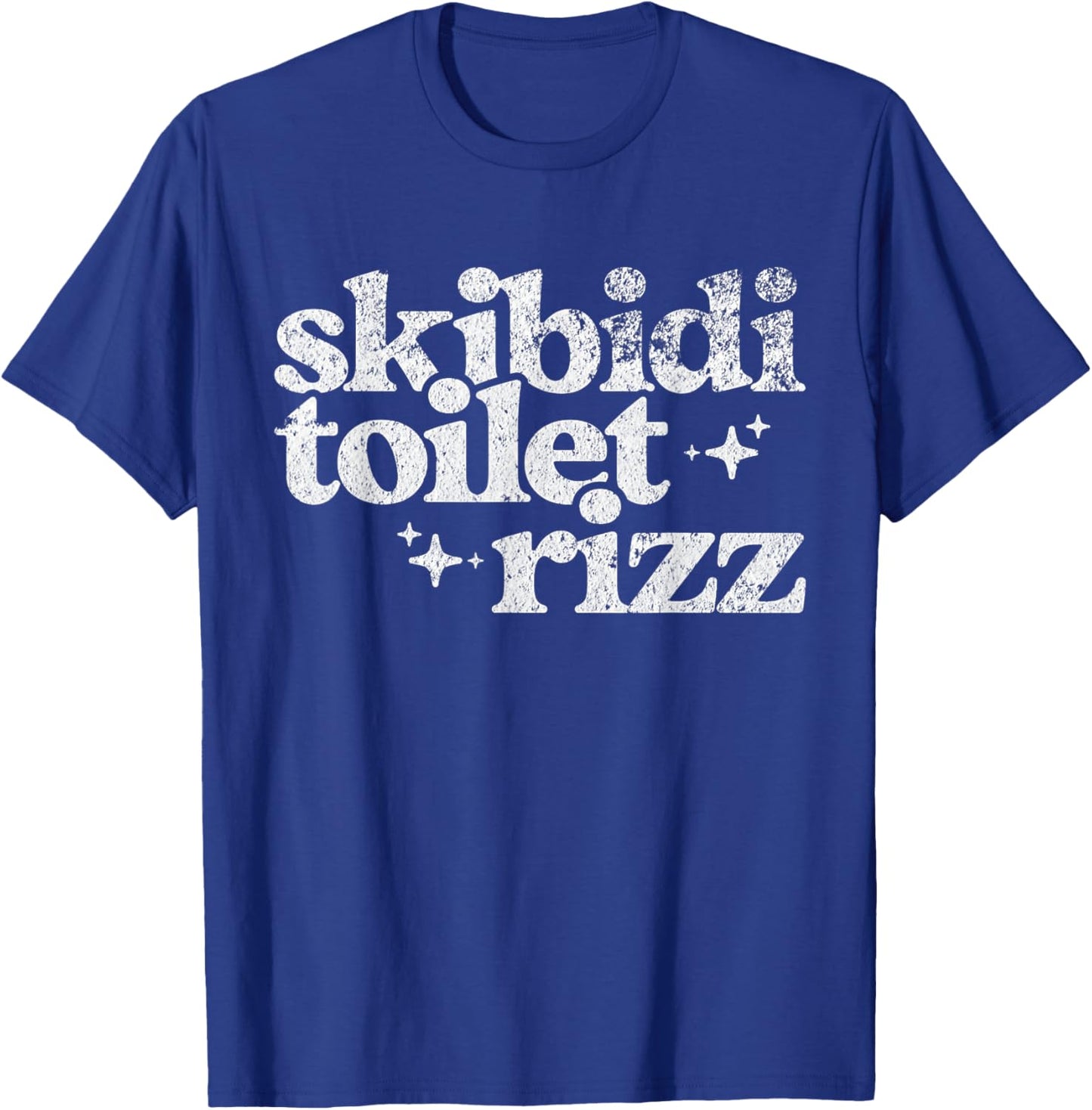Oxygen Bandit Men's Skibidi Toilet Rizz Meme , Black, Small T-Shirt - T-Shirt | Royal