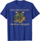 Easily Distracted By Books And Dragons Graphic T-Shirt - T-Shirt | Royal