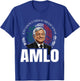 AMLO Aguila Mexicana Tricolor Lopez Obrador Mexican Eagle T-Shirt - T-Shirt | Royal