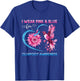 I Wear Pink Blue For Clubfoot Awareness Hummingbird T-Shirt - T-Shirt | Royal