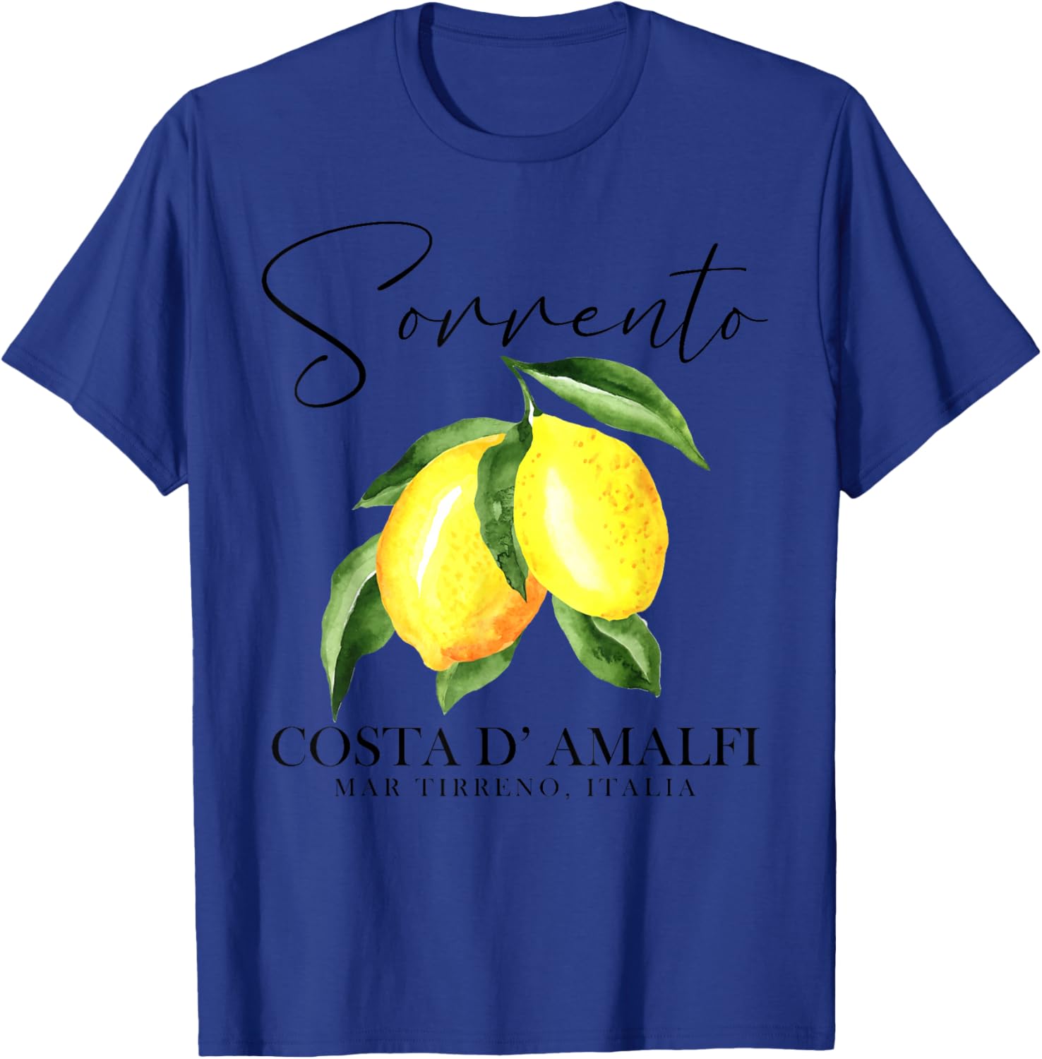 Sorrento Italia Gifts, Italian Souvenir, Sorrento Italy T-Shirt - T-Shirt | Royal