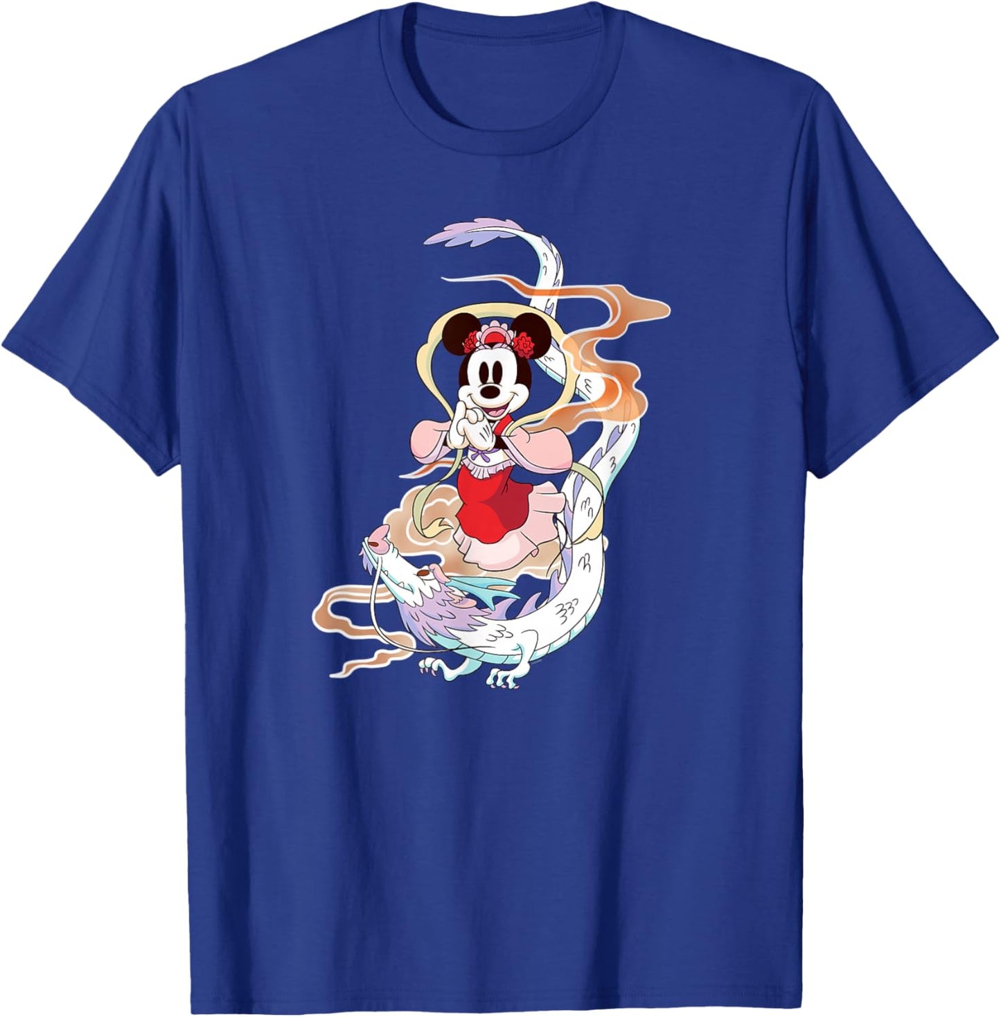 Disney Minnie Mouse 2024 Lunar New Year of the Dragon Clouds T-Shirt - T-Shirt | Royal