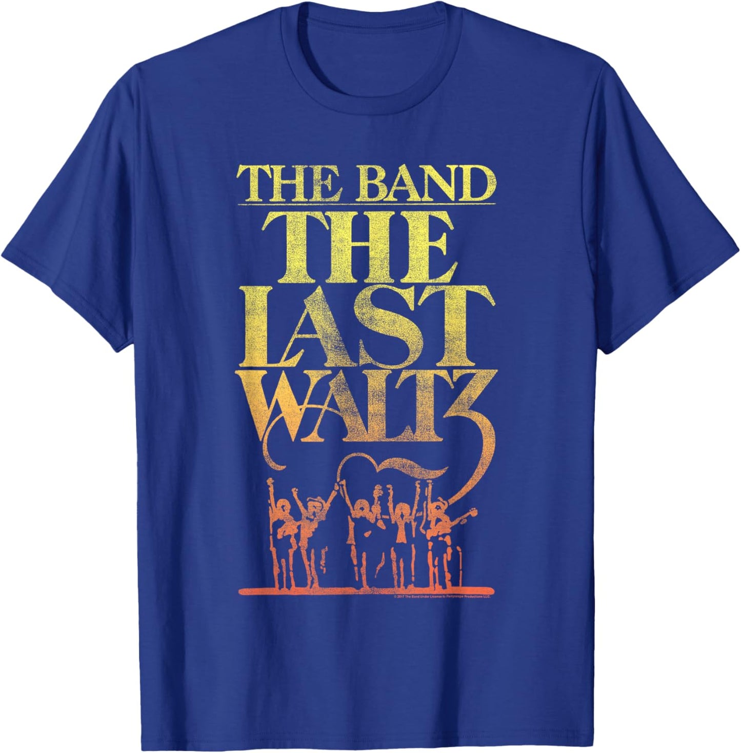 The Band the Last Waltz T-Shirt - T-Shirt | Royal