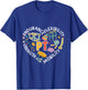 Physical Therapy Retro Groovy Physical Therapist , -Adults/Kids, Black, Small, Short Sleeve T-Shirt - T-Shirt | Royal