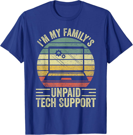 Funny Computer Engineer Tech Men Geek Nerd Programmers T-Shirt - T-Shirt | Royal