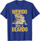 Weirdo With A Beard Bearded Dragon Pogona Vitticeps T-Shirt - T-Shirt | Royal
