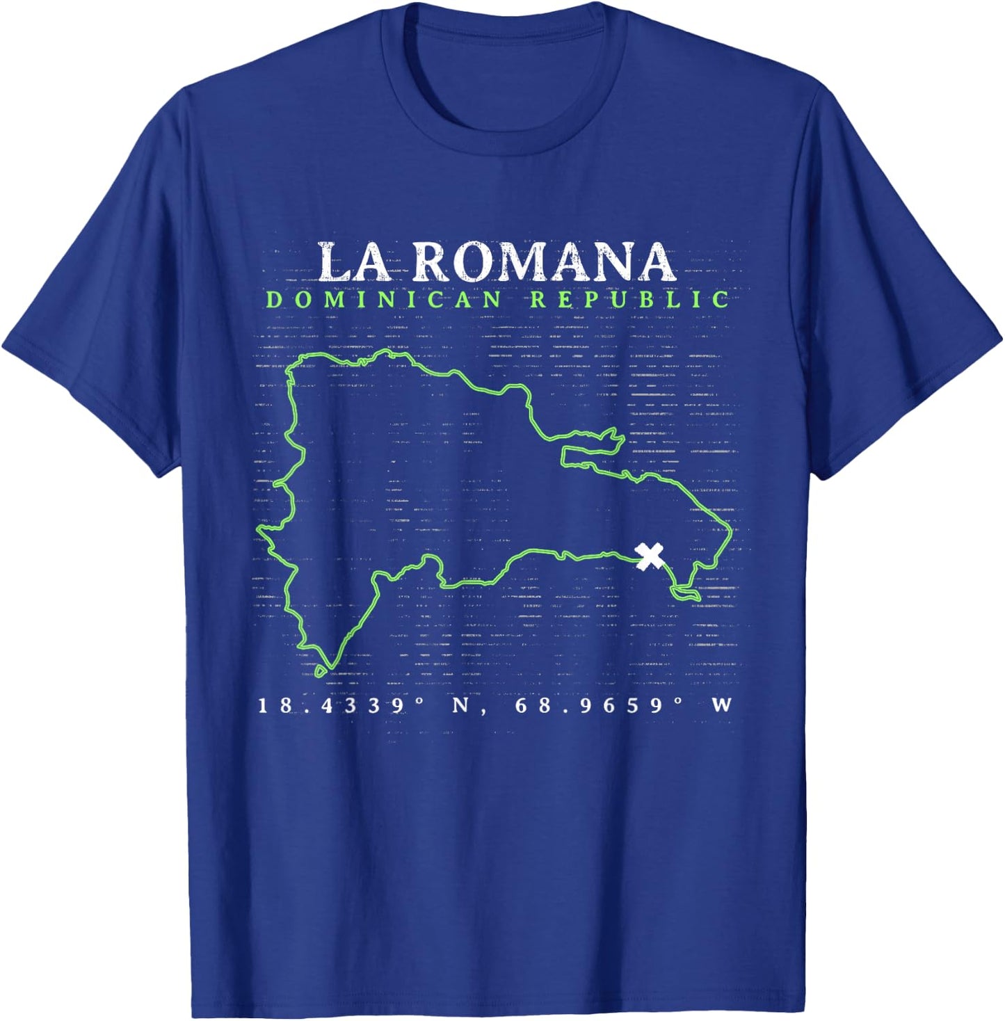 Dominican Republic La Romana T-Shirt - T-Shirt | Royal