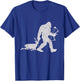 Bigfoot Bags a Deer Big Foot Deer Bow Hunting T-Shirt - T-Shirt | Royal