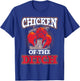 Crawdad Crawfish Festival Chicken of the Ditch T-Shirt - T-Shirt | Royal