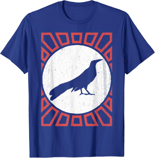 Grackle Lover Vintage Retro Style Animal T-Shirt - T-Shirt | Royal