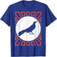 Grackle Lover Vintage Retro Style Animal T-Shirt - T-Shirt | Royal