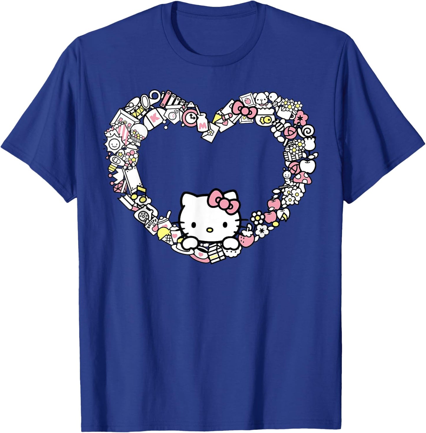 Hello Kitty Heart Favorite Things T-Shirt - T-Shirt | Royal