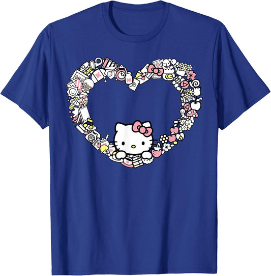 Hello Kitty Heart Favorite Things T-Shirt - T-Shirt | Royal