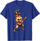 Dog Playing Guitar Singing Boerboel Bull Mastiff Funny T-Shirt - T-Shirt | Royal