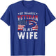 My Favorite Veteran is My Wife Veterans Veteran's Day Team T-Shirt - T-Shirt | Royal