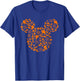 Disney Mickey Mouse Halloween Silhouette T-Shirt - T-Shirt | Royal