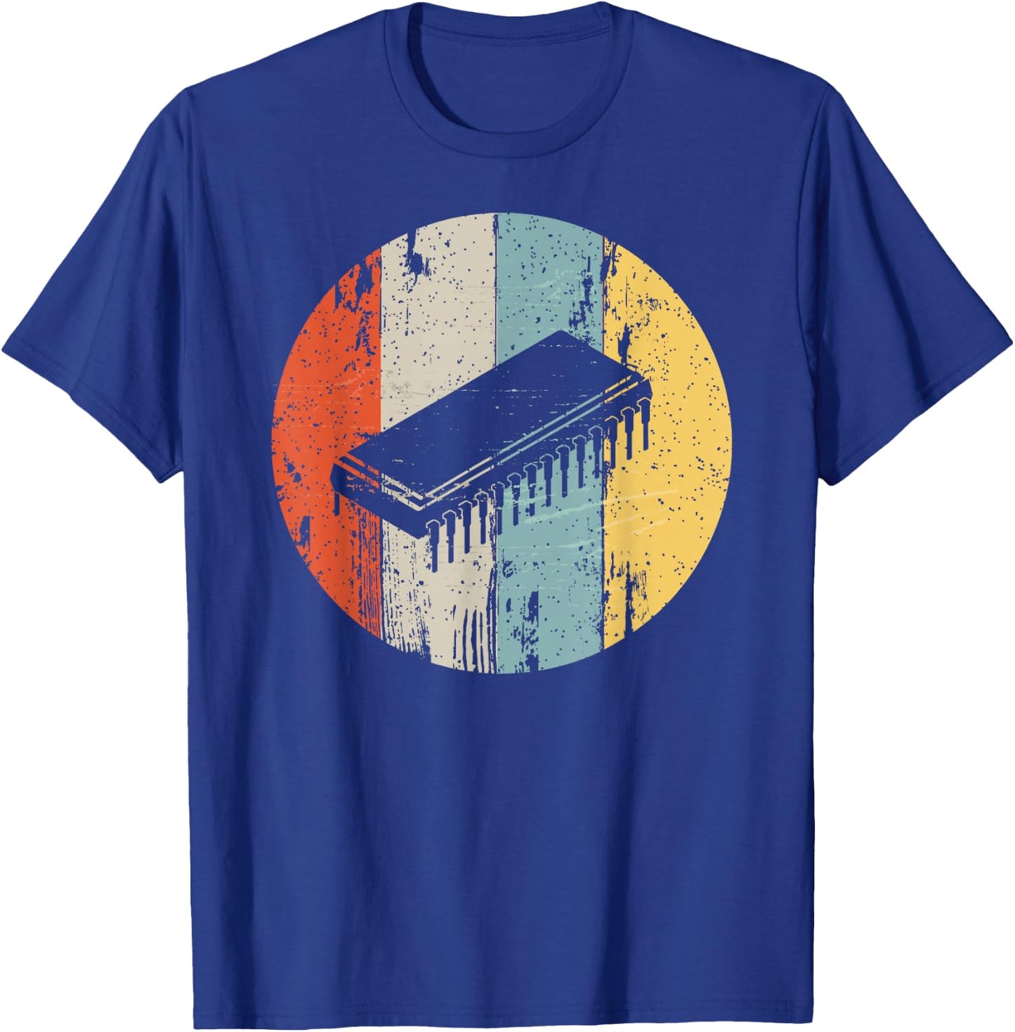 Electronics circuit product Gift nerds geeks programmers T-Shirt - T-Shirt | Royal
