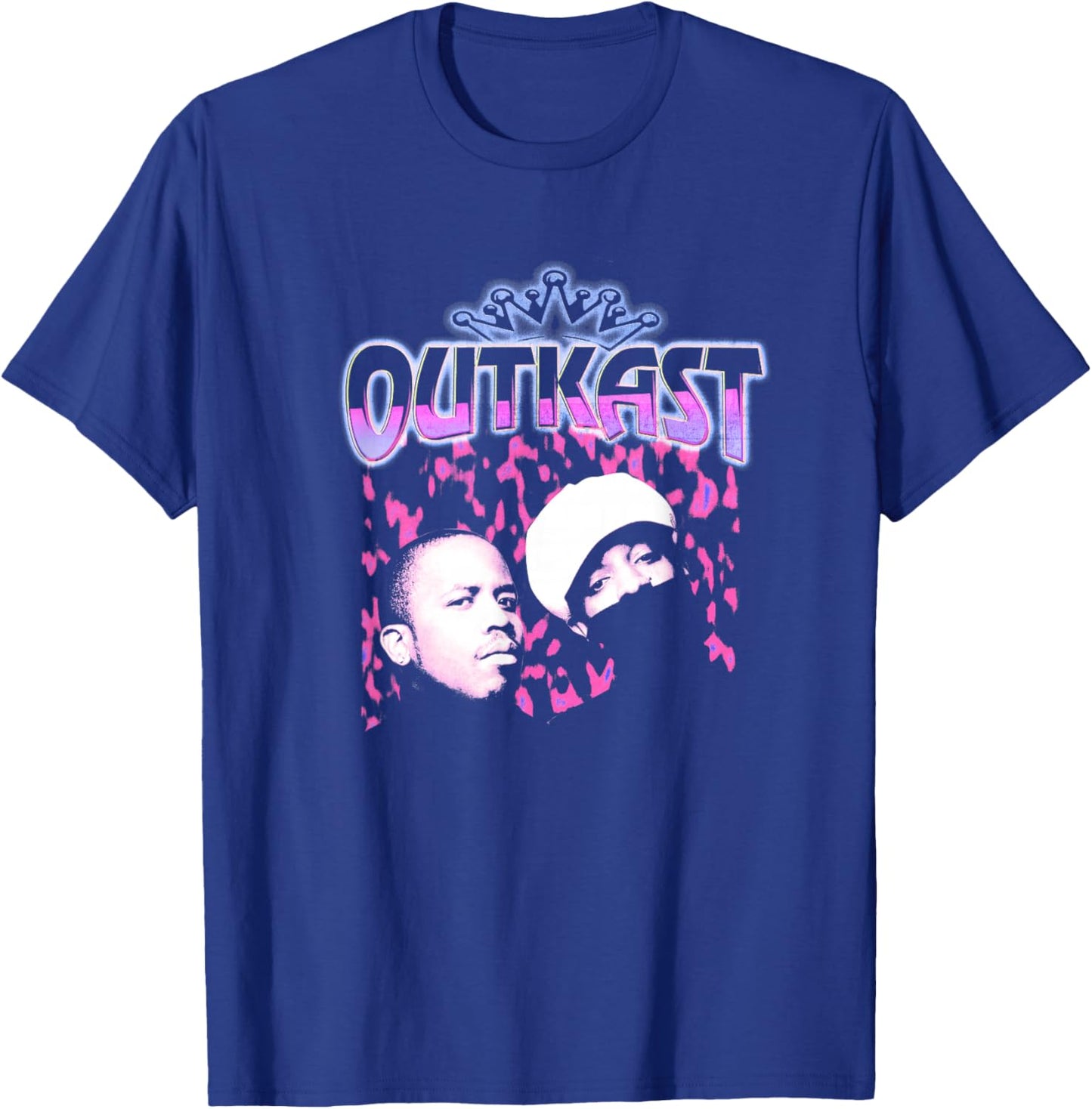 Portrait of Outkast Neon T-Shirt - T-Shirt | Royal