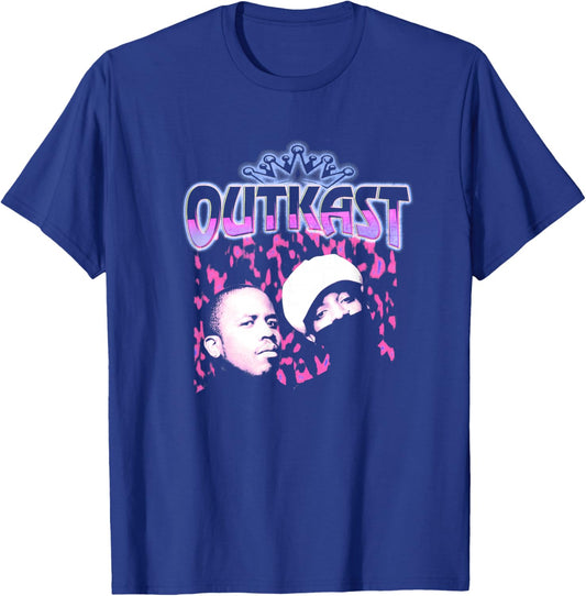 Portrait of Outkast Neon T-Shirt - T-Shirt | Royal