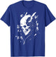 Anime Manga Skull Cyberpunk Aesthetic Techwear Harajuku T-Shirt - T-Shirt | Royal