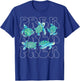 Pre K Teacher Sea Turtle Ocean Animal Lover Teach Beach Vibe T-Shirt - T-Shirt | Royal