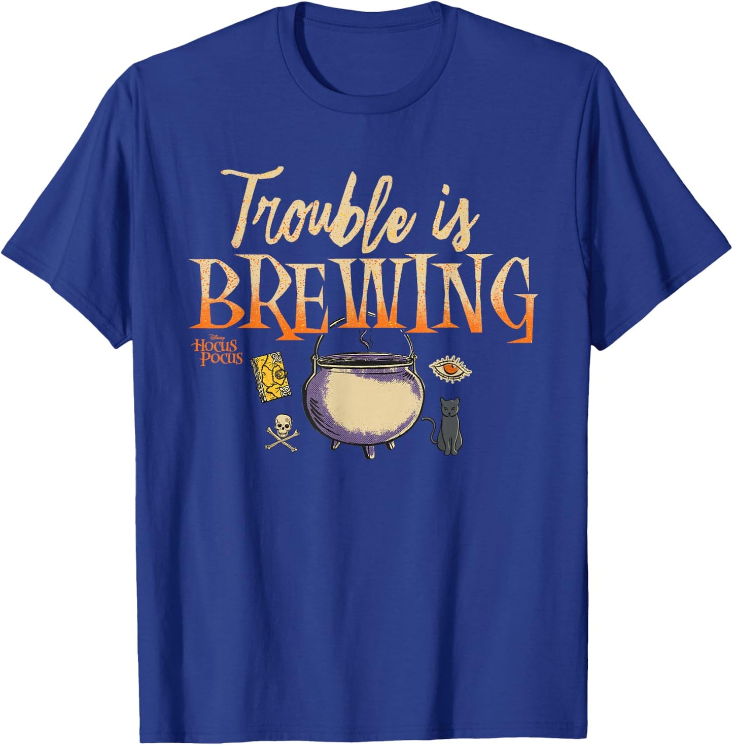 Disney Hocus Pocus Cauldron Trouble is Brewing T-Shirt - T-Shirt | Royal