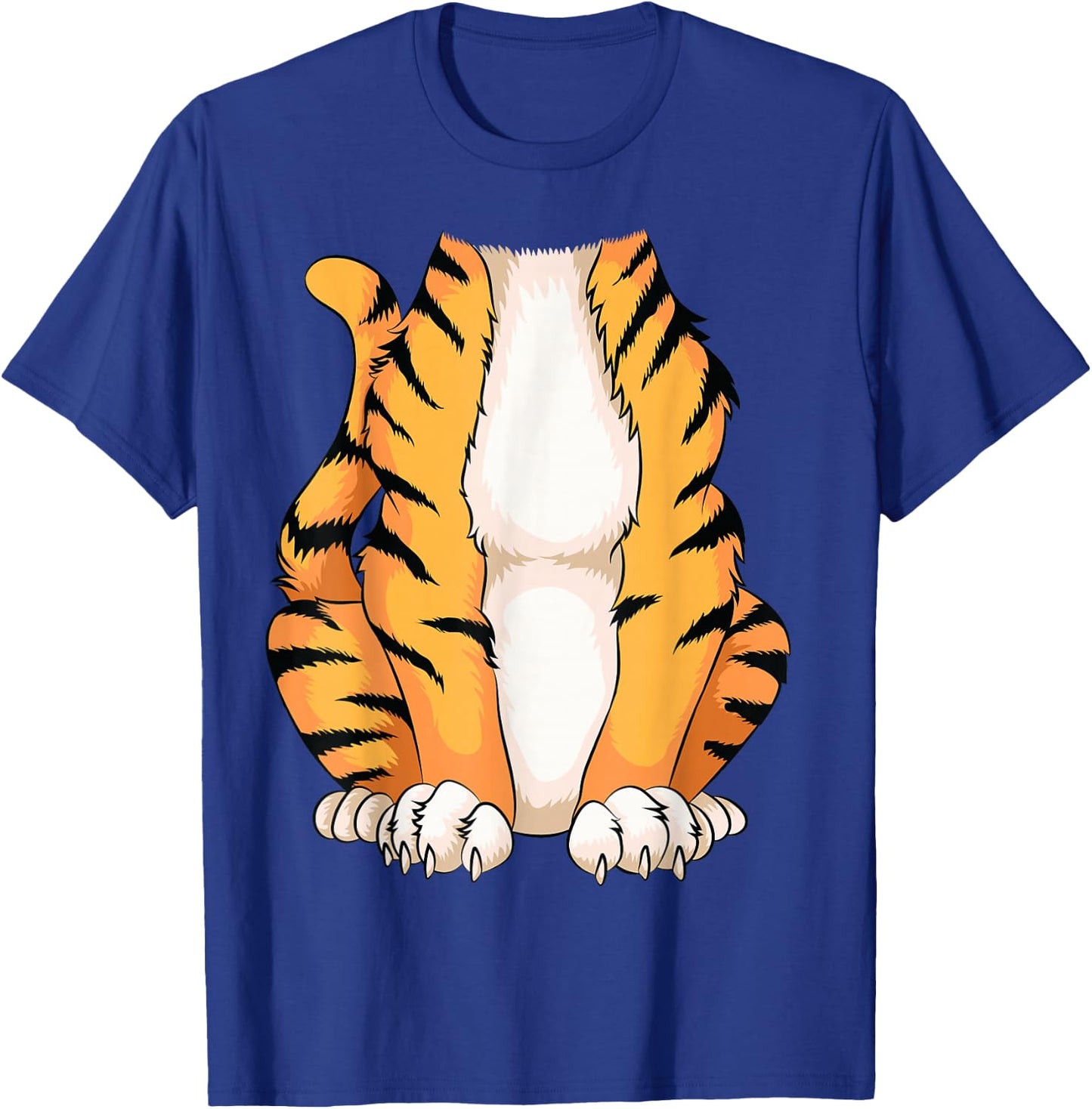 Cute Headless Tiger Costume Halloween | Funny Animal Gift T-Shirt - T-Shirt | Royal