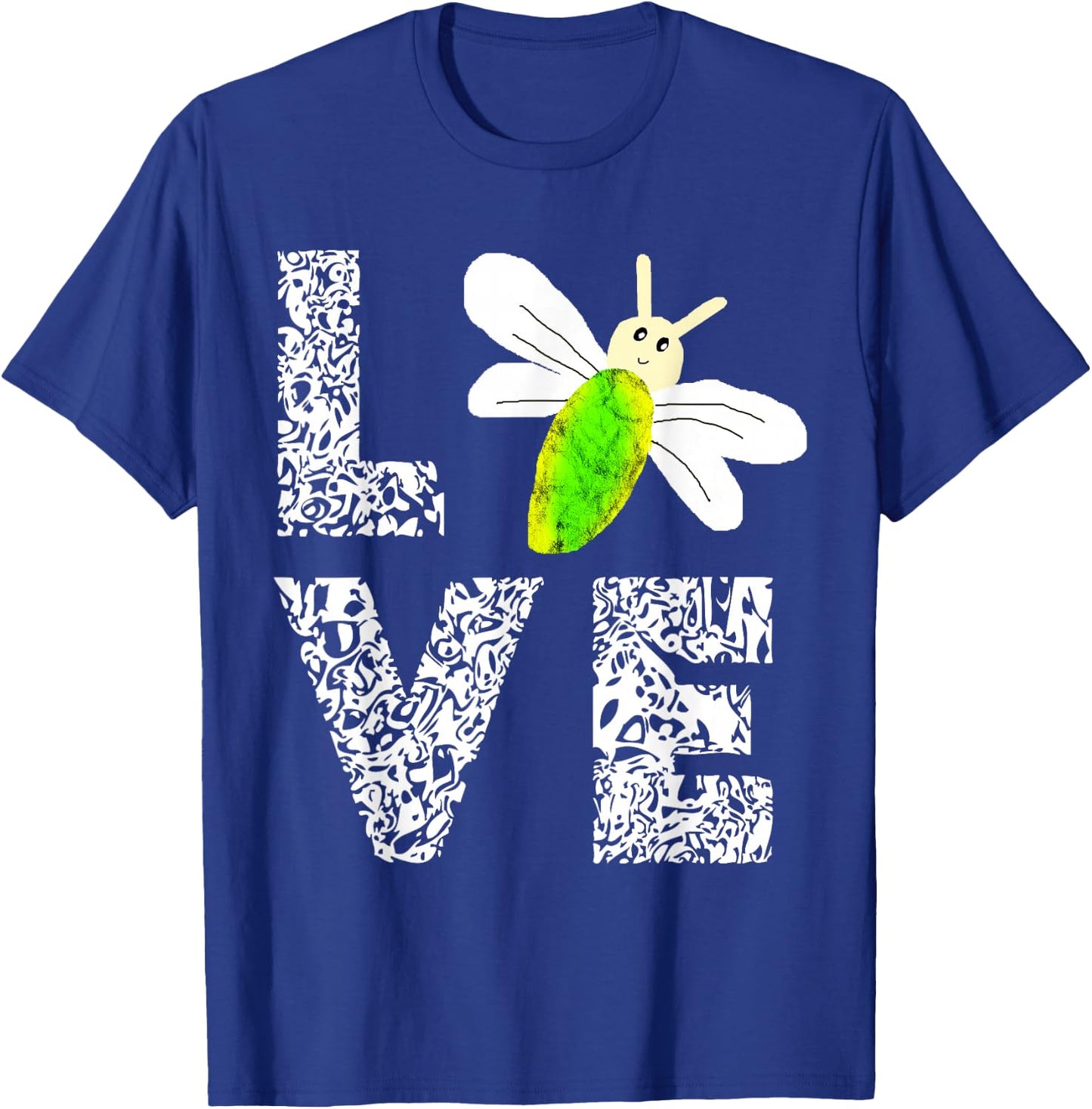 Firefly Love Lightning Bugs Insects Catch Fireflies T-Shirt - T-Shirt | Royal