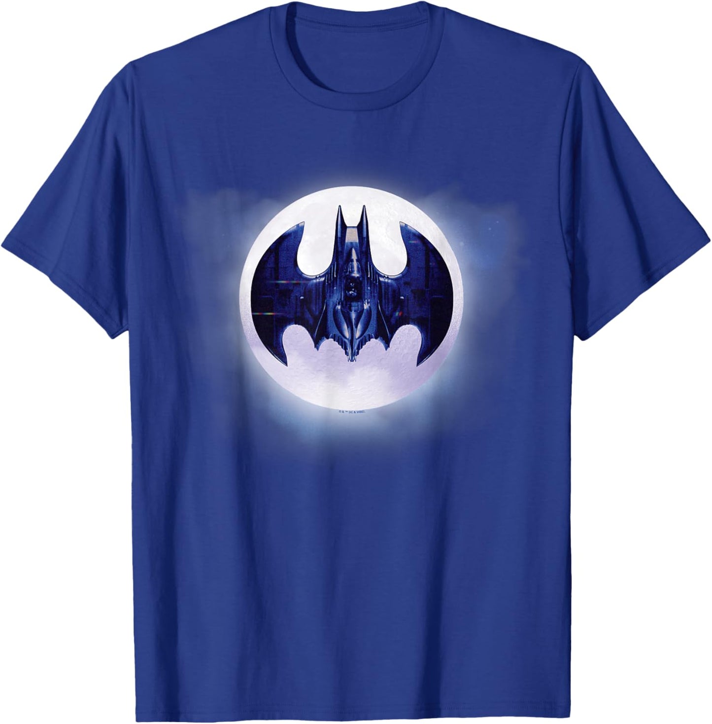 Batman 1989 Batwing Moon T-Shirt - T-Shirt | Royal