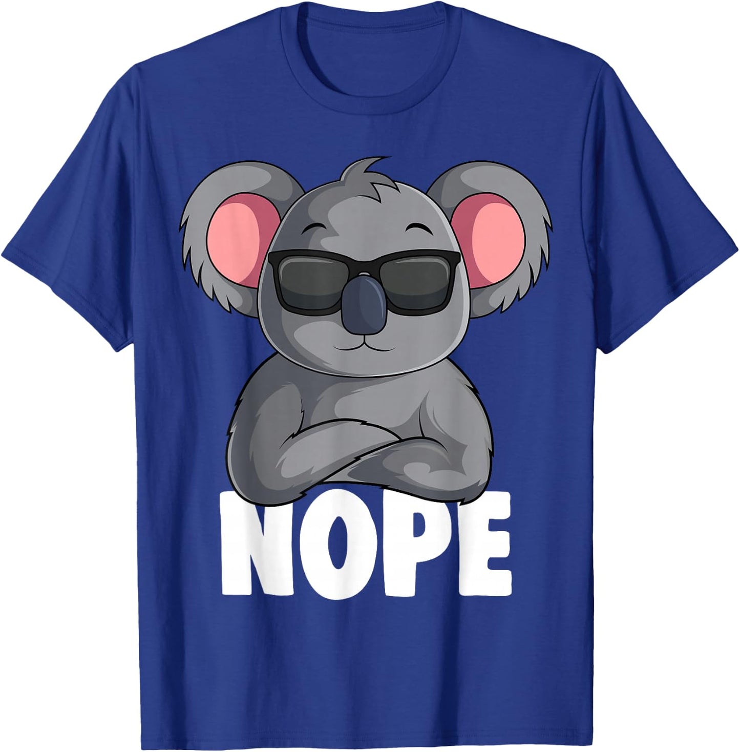 Koala Nope Koala Bear Children Girls Women T-Shirt - T-Shirt | Royal