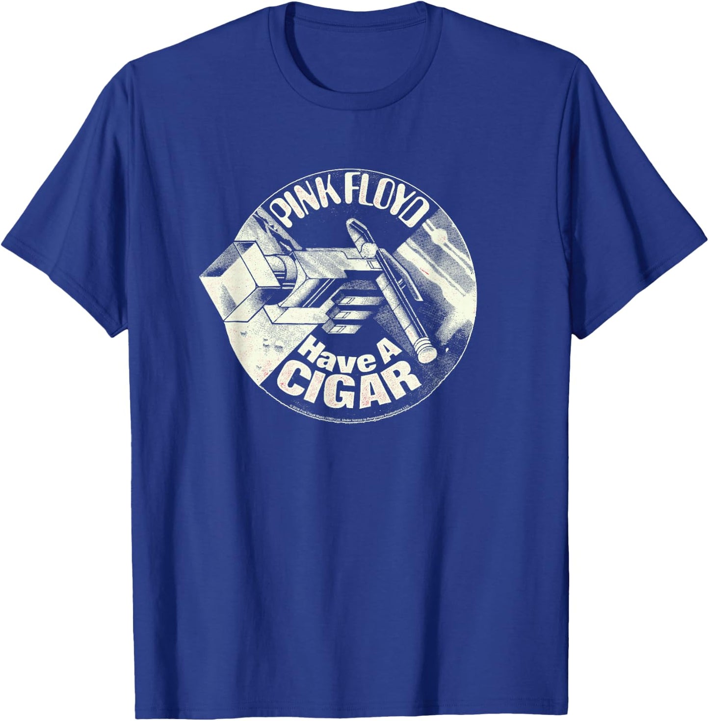 Pink Floyd Just a Cigar T-Shirt - T-Shirt | Royal