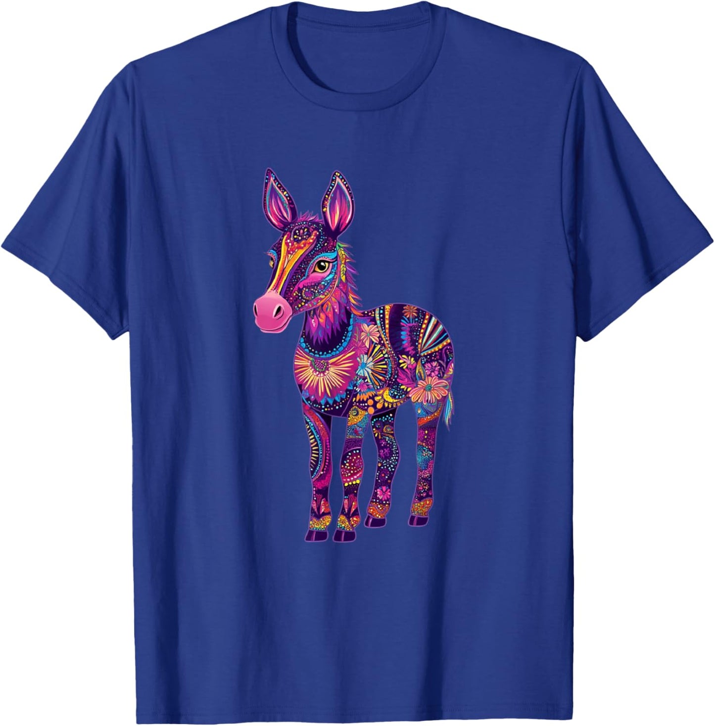 Aesthetic Mule Graphic Cute Mule Women Girls T-Shirt - T-Shirt | Royal
