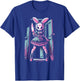 Pastel Goth Bunny Mask Girl Horror Slasher Anime Alt Rabbit T-Shirt - T-Shirt | Royal