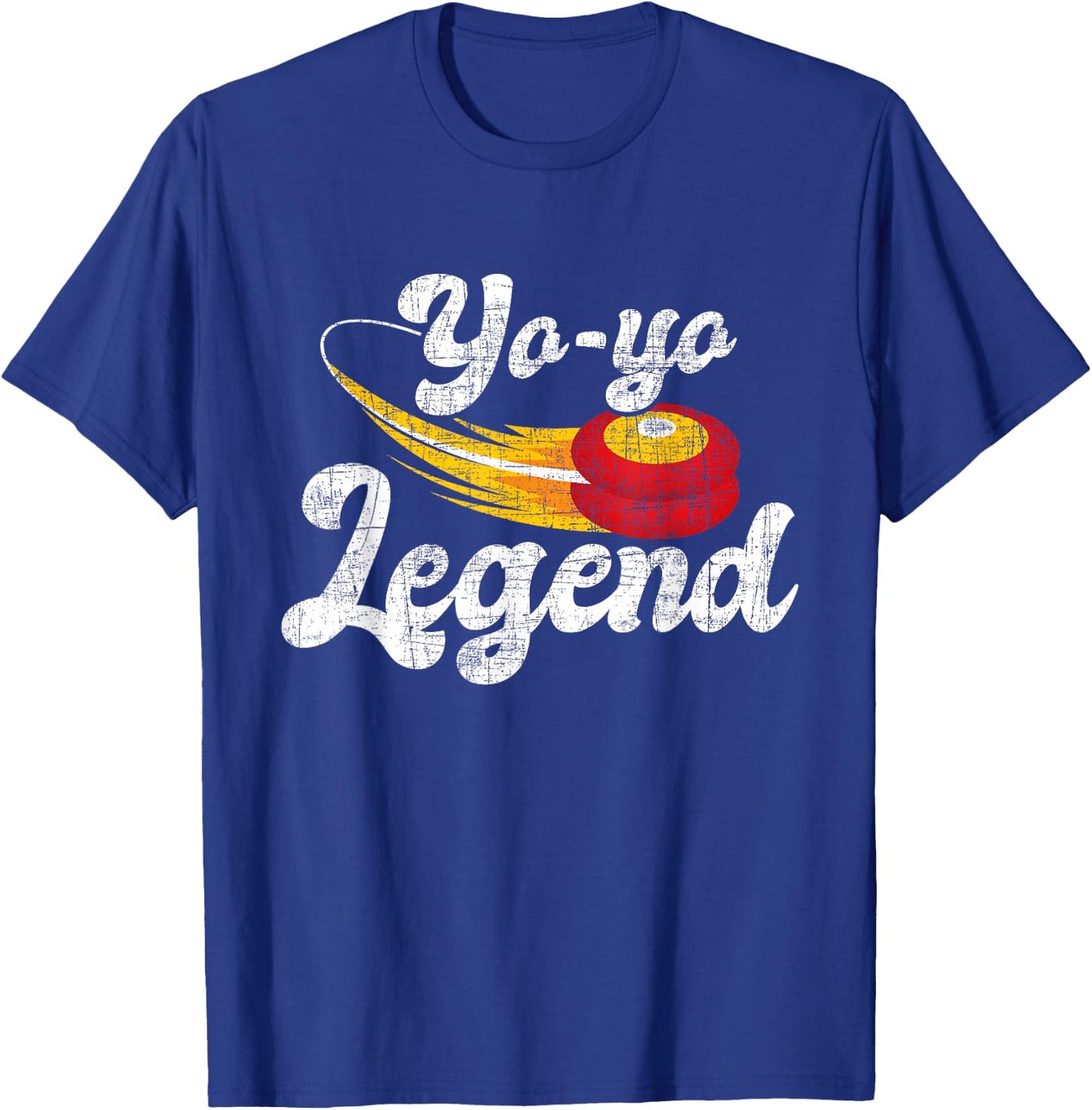 Yo-Yo Legend - Yoyo Master Tricks Competition Pastime Game T-Shirt - T-Shirt | Royal