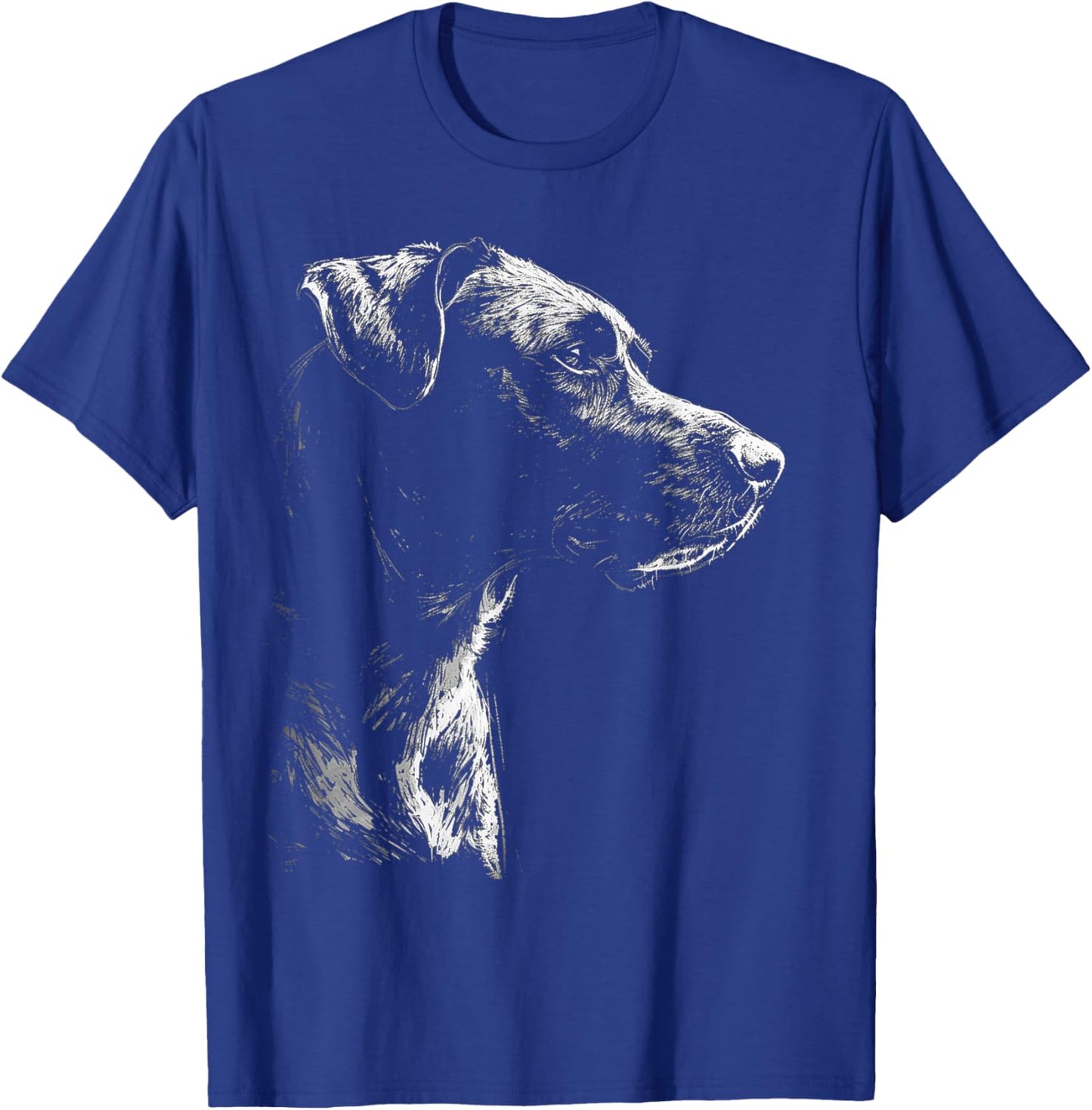 Labrador Graphic Pet Art Dog Labrador T-Shirt - T-Shirt | Royal