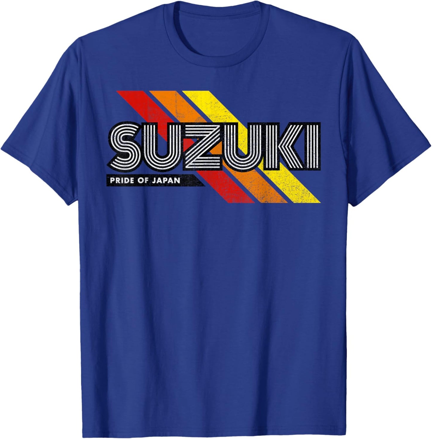 Suzuki Japanese Family Name Retro Vintage T-Shirt - T-Shirt | Royal