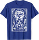 The Hairstylist Tarot Card Hairdresser Skeleton Hair Stylist T-Shirt - T-Shirt | Royal